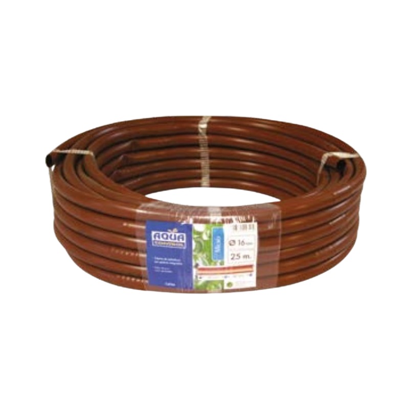 AQUACONTROL - Tubo Gotejador L/H 16Mm 25M Castanho