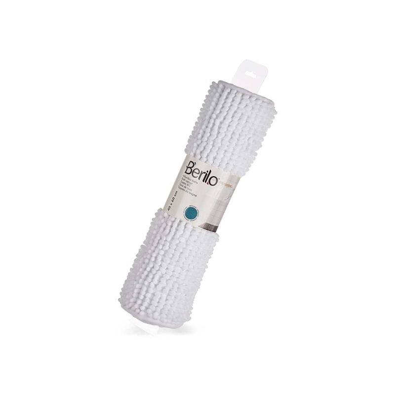BERILO - Tapete de WC Branco 40X60Cm