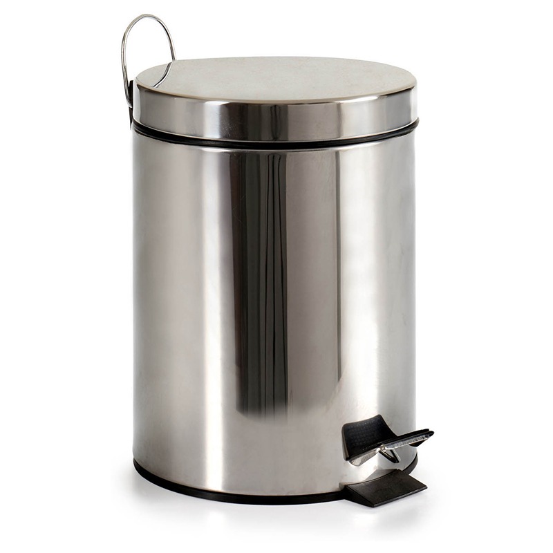 BERILO - Balde Wc Inox Brilhante 5L