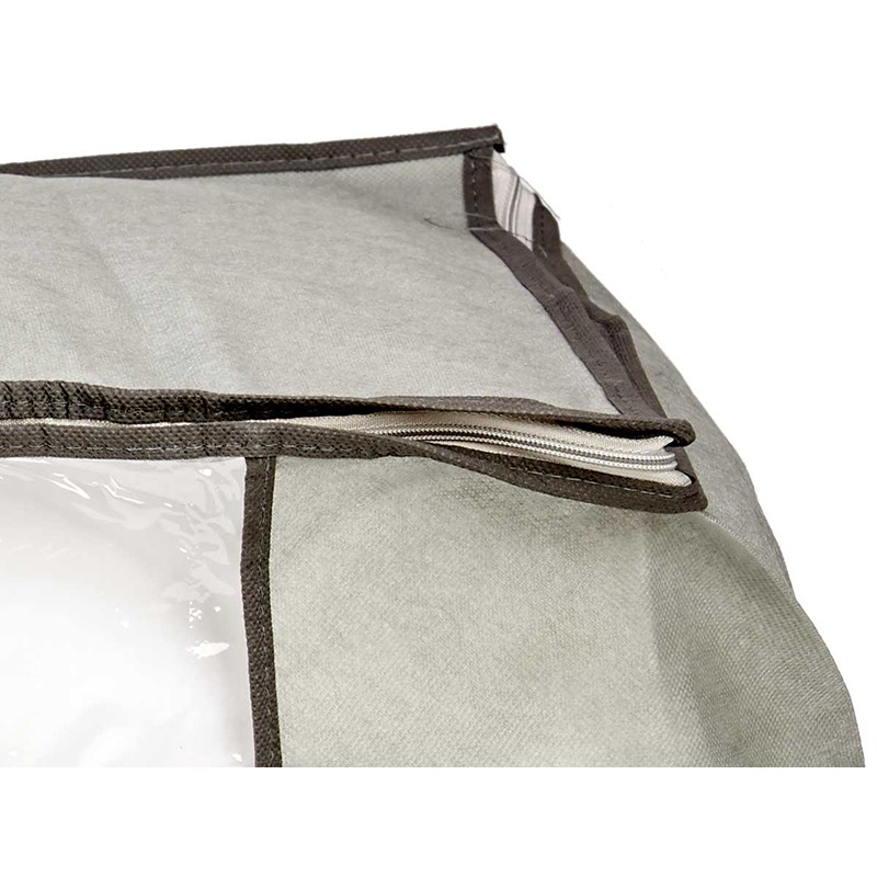 KIPIT - Caixa Guarda Roupa Cinza 60X45X30Cm