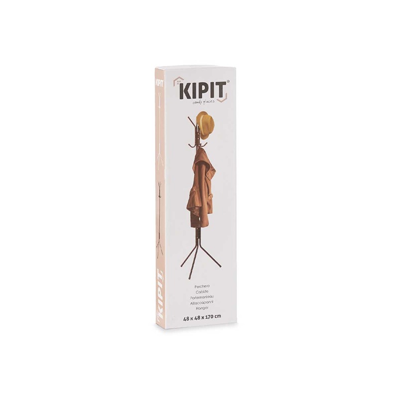 KIPIT - Cabide De Metal Mate Preto
