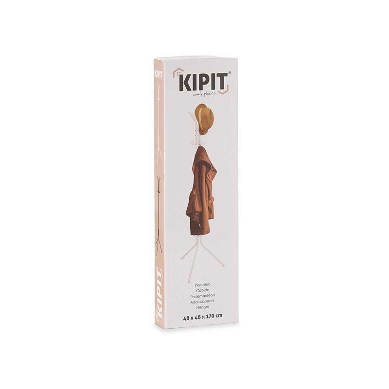 KIPIT - Cabide De Metal Mate Branco