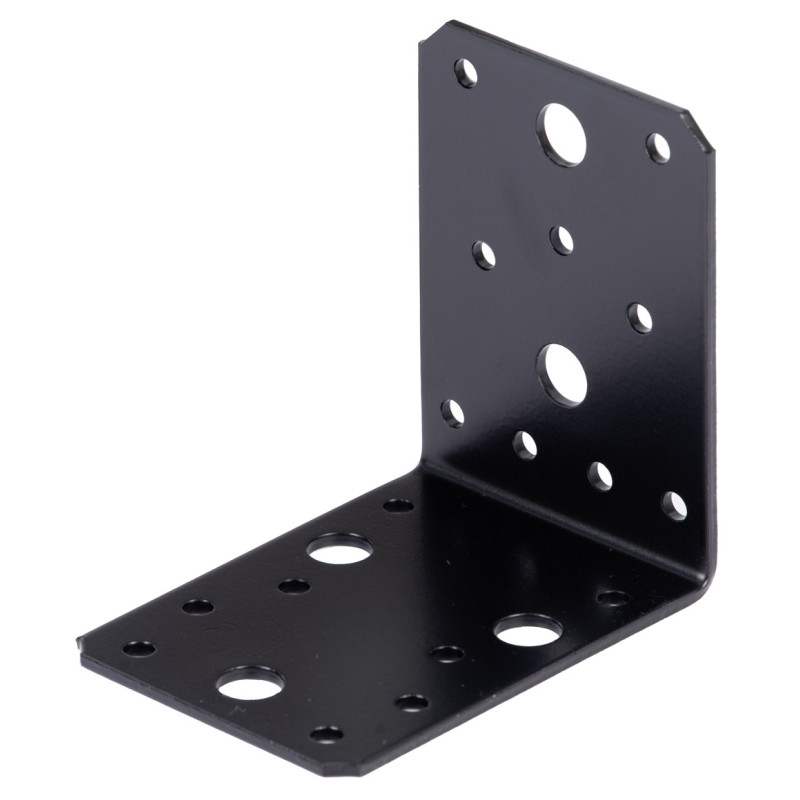 GAH - ESQUADRO PRETO 90X90X65MM