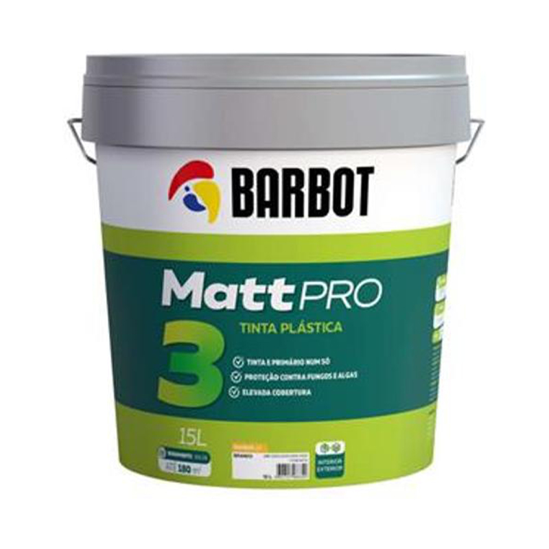BARBOT - TINTA MATT PRO 3 CREME 15L