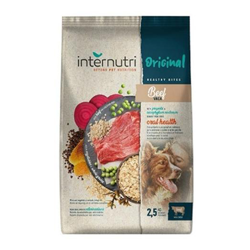 INTERNUTRI - ALIMENTO SECO ORIGINAL VACA 2.5KG