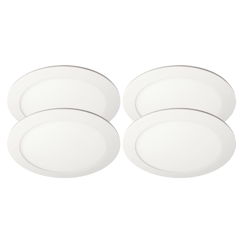 CLICKLIGHT - CONJUNTO 4 DOWNLIGHTS LED REDONDOS