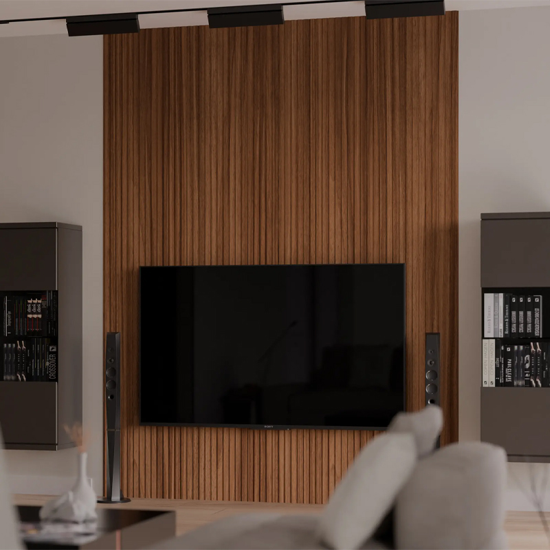 REVESPERFIL - RIPADO MDF 18MM NOGUEIRA