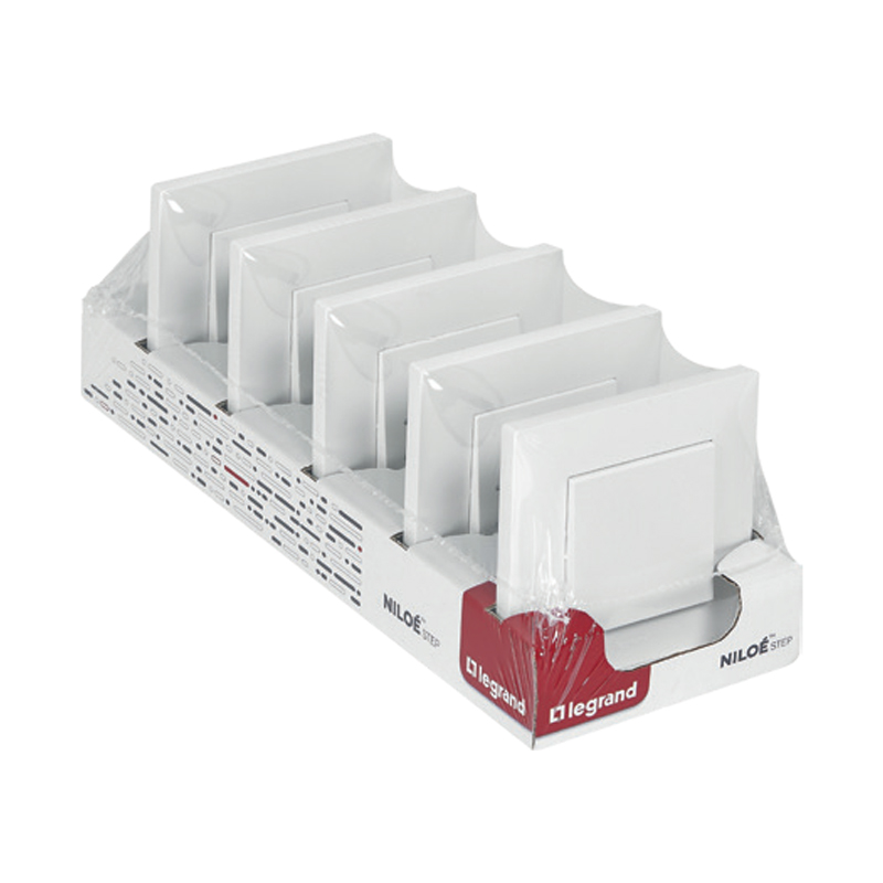 LEGRAND - PACK 5 INTERRUPTORES BRANCO
